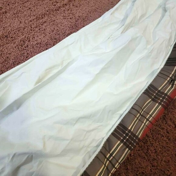 3 High Quality Custom Plaid Room-Darkening THICK Layer Pleated Top Curtains - Picture 2 of 4